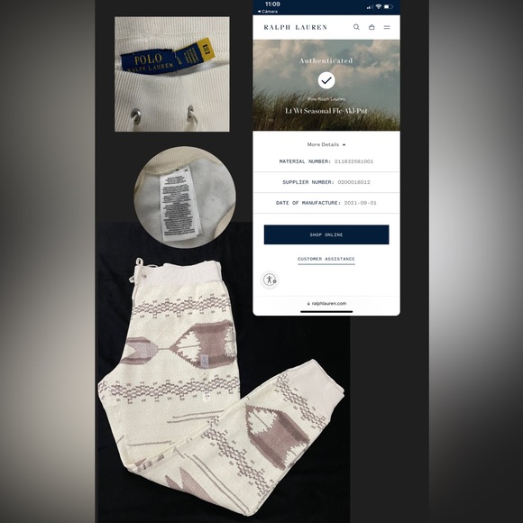 POLO RALPH LAUREN Women Sherpa Fleece Camel Jacket “L” NWOT with a free item - Picture 8 of 8